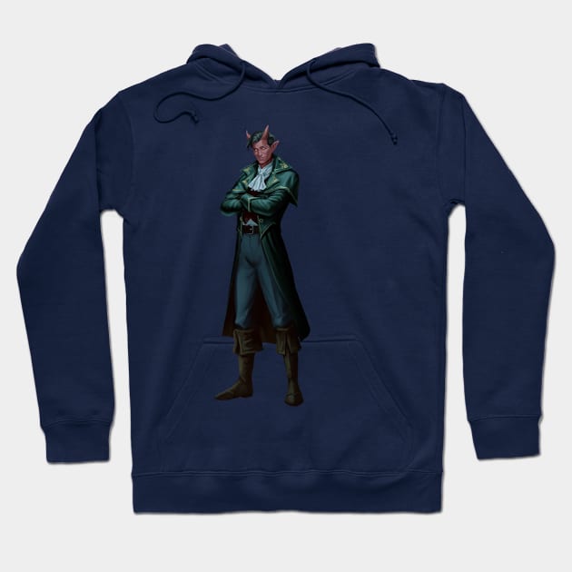 Kix the Tiefling Hoodie by MNmaxed